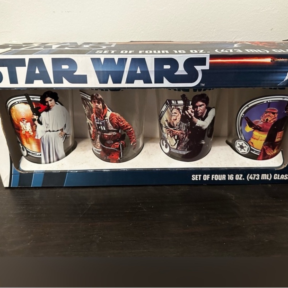 Star Wars Character Glass Set